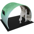 Load image into Gallery viewer, 12Ft Arch 01 Tension Fabric Formulate Exhibit Structure