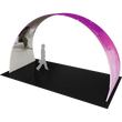 Load image into Gallery viewer, 20Ft Arch 03 Tension Fabric Formulate Exhibit Structure