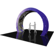 Load image into Gallery viewer, 12.5Ft Arch 06 Tension Fabric Formulate Exhibit Structure