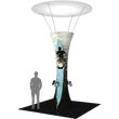 Load image into Gallery viewer, Tall Funnel Tension Fabric Formulate Exhibit Structure
