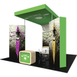 Load image into Gallery viewer, 20X20 Trade Show Exhibit - Formulate Fusion Island 09