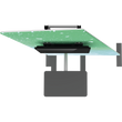 Load image into Gallery viewer, Formulate Tension Fabric TV/Monitor Media Kiosk 02