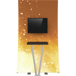 Load image into Gallery viewer, Formulate Tension Fabric TV/Monitor Media Kiosk 03
