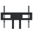 Load image into Gallery viewer, Adjustable-Height Rolling TV Stand
