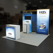 Load image into Gallery viewer, 10ft Hybrid Pro Backwall Exhibit 03