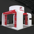 Load image into Gallery viewer, 20X20 Trade Show Exhibit - Island Booth Hybrid Pro 20