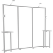 Load image into Gallery viewer, 10ft Hybrid Pro Backwall Exhibit 01