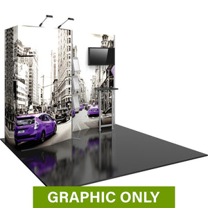 GRAPHIC ONLY - 10ft Hybrid Pro Backwall Exhibit 02 Replacement Graphic