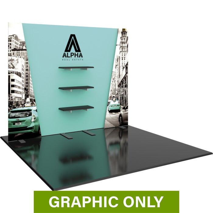 GRAPHIC ONLY - 10ft Hybrid Pro Backwall Exhibit 27 Replacement Graphic
