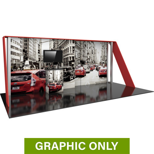 GRAPHIC ONLY - 20ft Hybrid Pro 15  Backwall Replacement Graphic