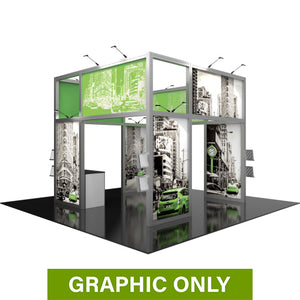 GRAPHIC ONLY - 20X20  - Island Booth Hybrid Pro 18 Replacement Graphic