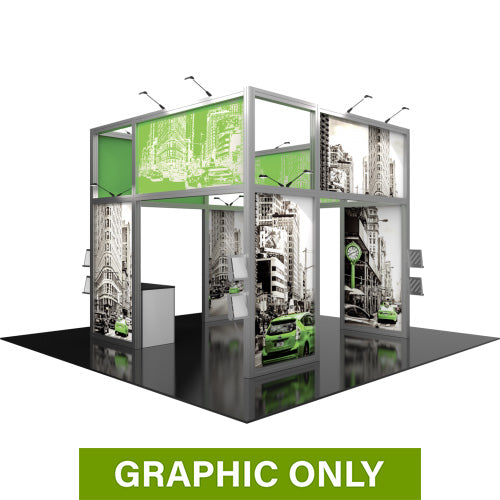 GRAPHIC ONLY - 20X20  - Island Booth Hybrid Pro 18 Replacement Graphic