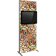 Load image into Gallery viewer, Vector Frame Monitor Kiosk 01 - Single Sided Monitor Mount