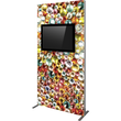Load image into Gallery viewer, Vector Frame Monitor Kiosk 02 - Double Sided Monitor Mount