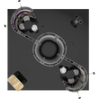 Load image into Gallery viewer, 20X20 Modular Island Exhibit - Zenit Orbital Express Truss