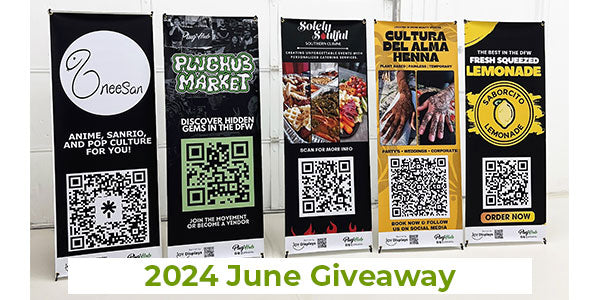 Elevate Your Brand: June 2024 X-Banner Stand Giveaway