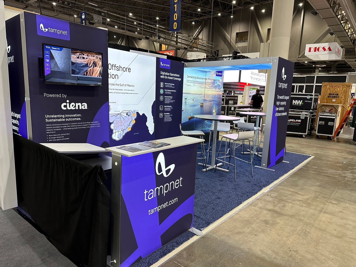 What are trade show displays?