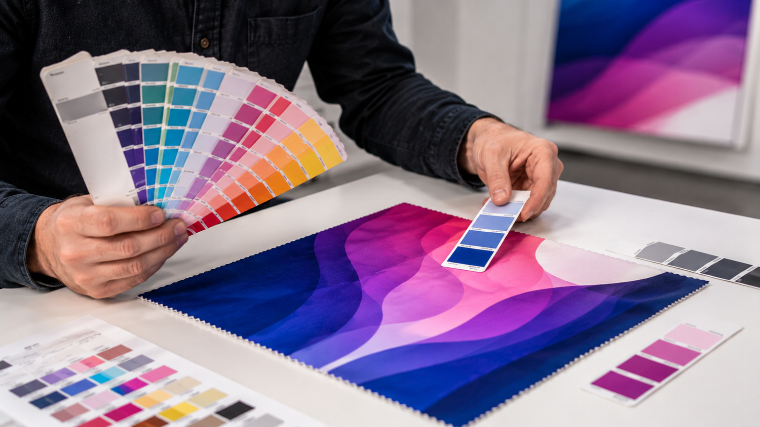 PMS (Pantone Matching System®) and Test Print