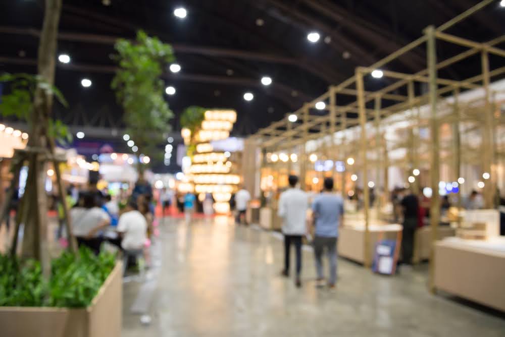 Design a trade show booth.