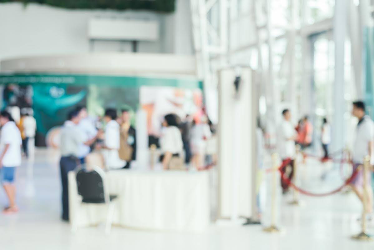 Trade show AI chatbots.