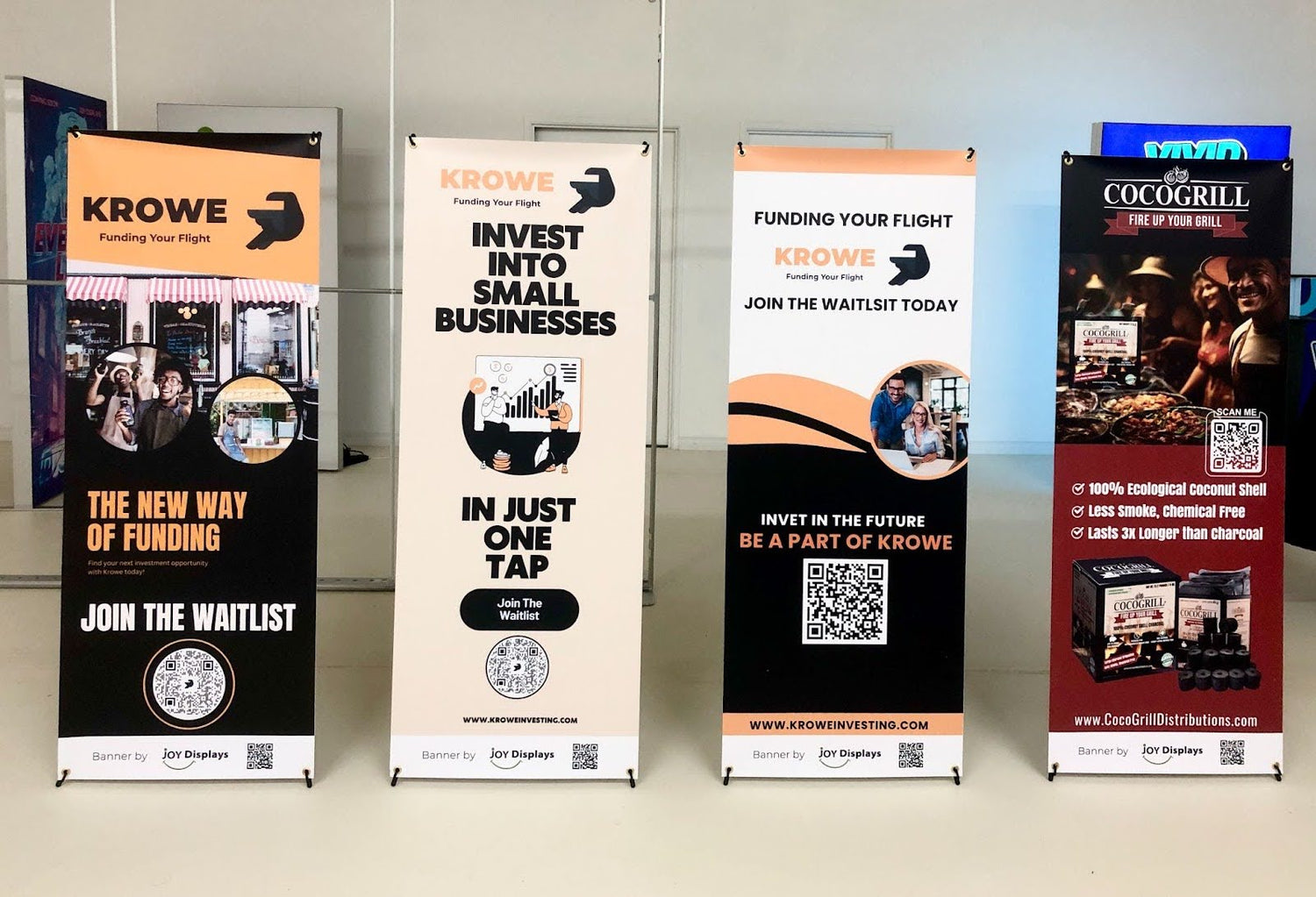How much is a roll up banner?