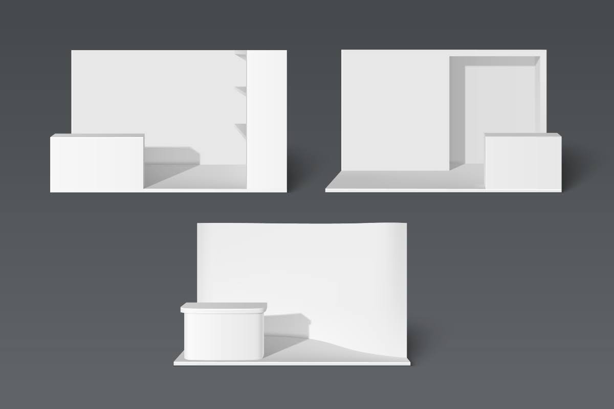 Modular trade show displays.