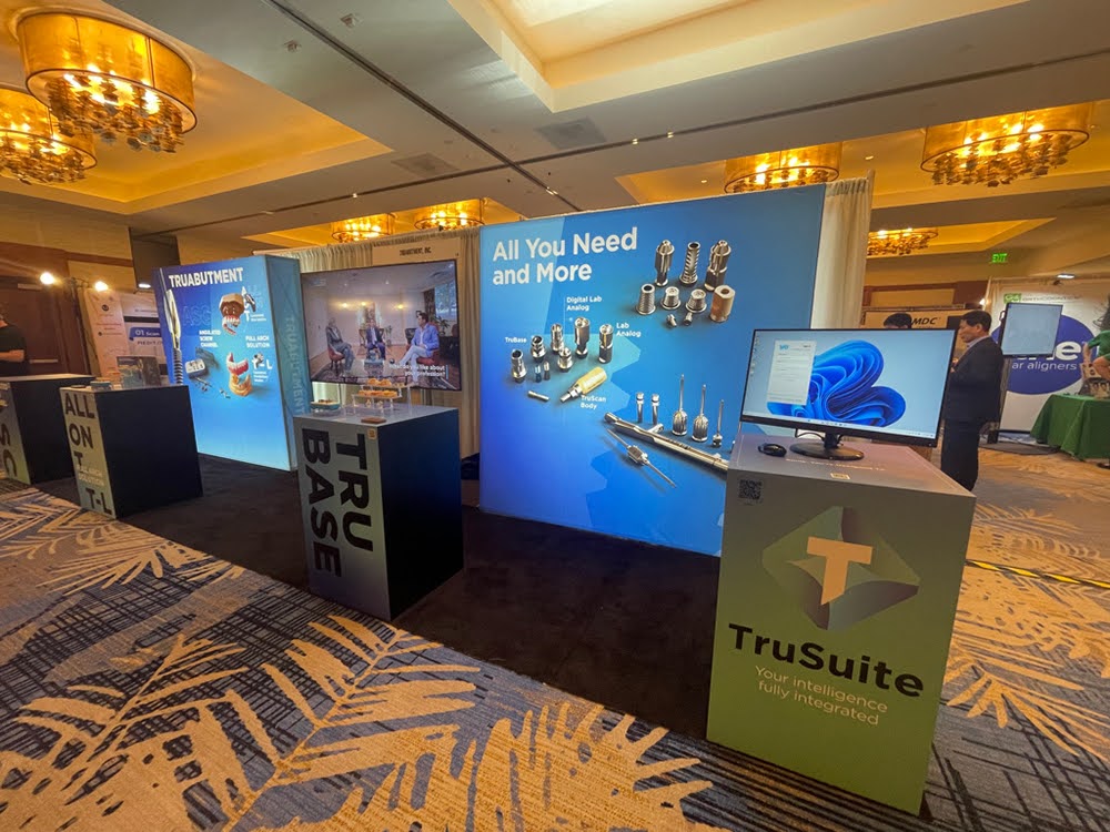 Interactive trade show booth.