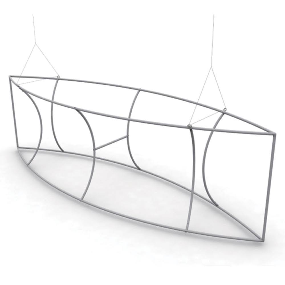 Seamless banner hanging system.