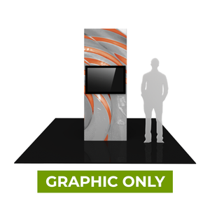 GRAPHIC ONLY - Non-Backlit Vector Frame Modular Tower - Replacement Graphics (4 pieces)