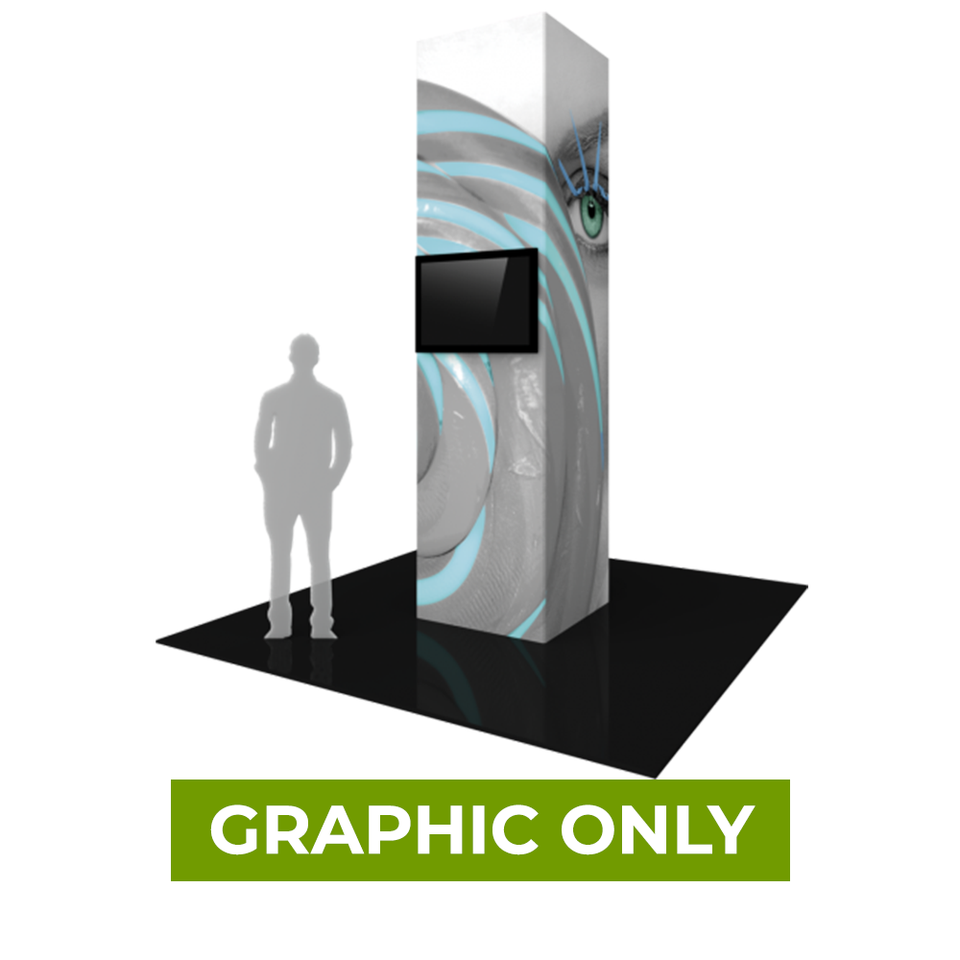 GRAPHIC ONLY - Non-Backlit Vector Frame Modular Tower - Replacement Graphics (4 pieces)