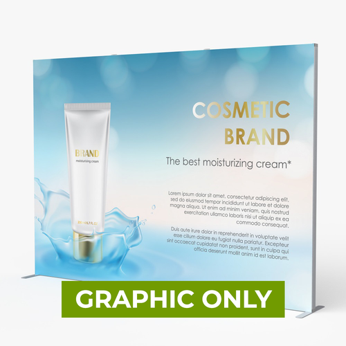 GRAPHIC ONLY - 10ft SEG Fabric Display - Replacement Graphic