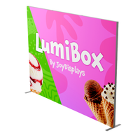 9.8ft x 7.4ft Lumibox Single-Sided Backlit Lightbox