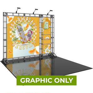 GRAPHIC ONLY - 10ft Backwall Hercules 08 Orbital Express Truss Replacement Graphic