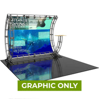  - GRAPHIC ONLY - 10ft Exhibit Atlantis Orbital Express Truss Replacement Graphic