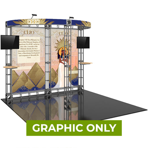 GRAPHIC ONLY - 10ft Exhibit Clio Orbital Express Truss Replacement Graphic