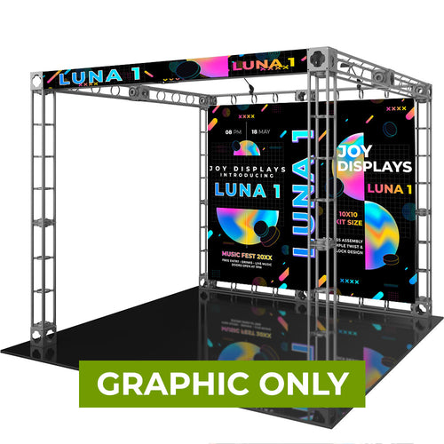 GRAPHIC ONLY - 10ft Exhibit Luna 1 Orbital Express Truss Replacement Graphic