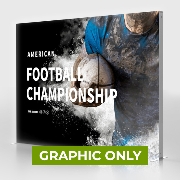 GRAPHIC ONLY - 10ft SEG Backlit Fabric Display - Replacement Graphic ...
