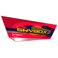 Tapered Triangle Overhead Hanging Banner - Trade Show Ceiling Sign
