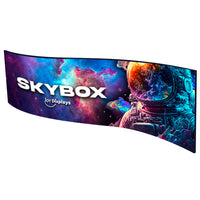Wave Overhead Hanging Banner - Trade Show Ceiling Sign
