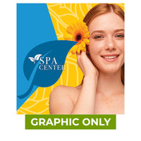  - GRAPHIC ONLY - EZ Tube 10 x 10 ft Straight - Replacement Graphic
