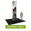 Load image into Gallery viewer, GRAPHIC ONLY - Tall Cylinder Tension Fabric Formulate Exhibit Structure - Replacement Graphic