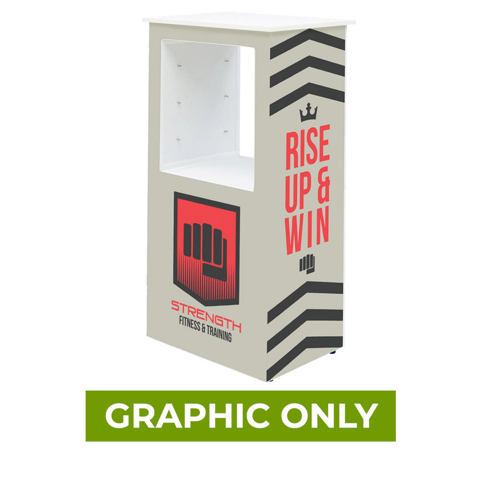 GRAPHIC ONLY - 1x2 Lumiere Light Wall Showcase - Replacement Graphic
