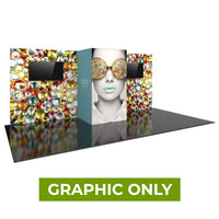 - GRAPHIC ONLY - Vector Frame Master 20ft Modular Backwall Kit B - Replacement Graphic
