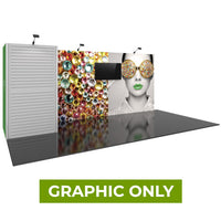  - GRAPHIC ONLY - Vector Frame Master 20ft Modular Backwall Kit A - Replacement Graphic