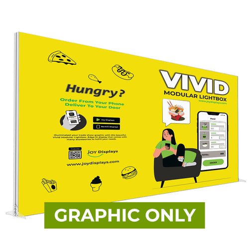 GRAPHIC ONLY - BACKLIT - 20ft VIVID Double-Sided Lightbox - Replacement Graphic