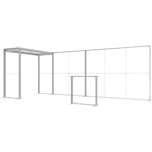 BACKLIT - 20ft x 7.4ft SEGO Modular Double-Sided Lightbox Display Configuration C20