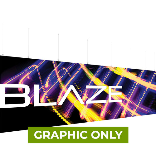 GRAPHIC ONLY - BLAZE LIGHT BOX 30ft X 10ft - Hanging - Replacement Graphic