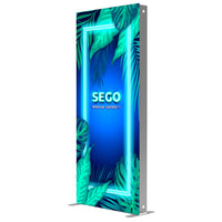 3.3ft x 7.4ft SEGO Double-Sided Lightbox Display
