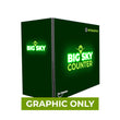 Load image into Gallery viewer, GRAPHIC ONLY - Backlit - Big Sky Counter - Replacement Graphic (Single-Sided)