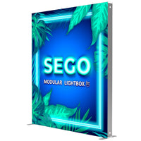 6.5ft x 7.4ft SEGO Double-Sided Lightbox Display